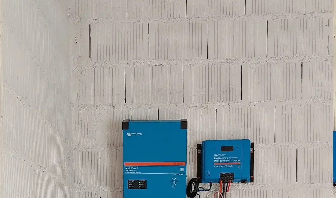 Instalación solar fotovoltaica aislada para autoconsumo
