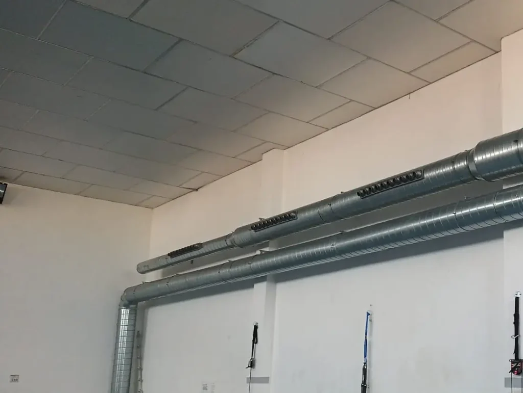 Climatización integral de un gimnasio municipal
