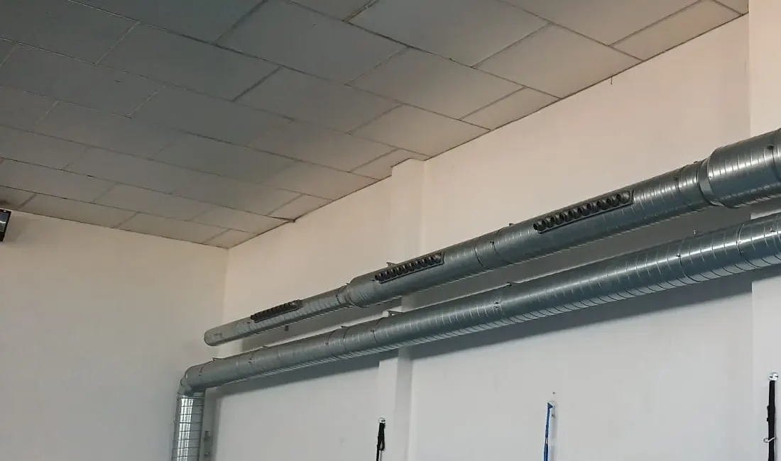 Climatización integral de un gimnasio municipal