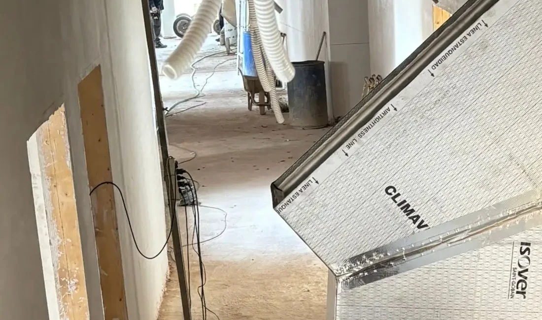 Instalación de conductos… ¡De los grandes!
